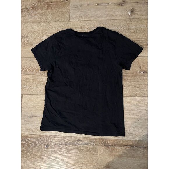 Patagonia Womens Black Short Sleeve Pocket T-shirt Size Small Organic Cotton - Picture 2 of 3